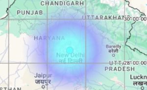 Earthquake in delhi