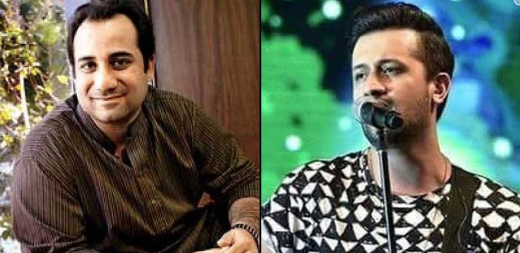 Atif Aslam and Rahat Fateh Ali Khan