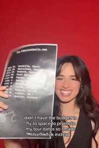 Camila Cabello Mocks Katy Perry’s Spaceflight Stunt to Promote Her Own Tour