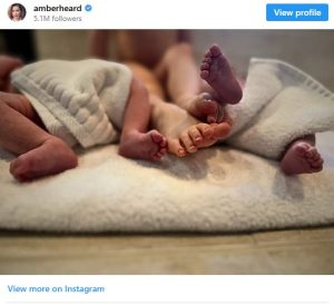 Amber Heard Welcomes Twins on Mother’s Day | Daughter Agnes and Son Ocean