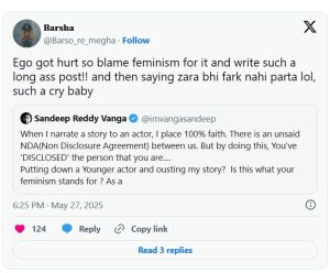 Sandeep Reddy Vanga’s Twitter Rant Against Deepika Padukone Backfires Badly