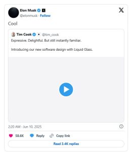 Apple’s Liquid Glass Design Has Elon Musk and Carl Pei Hyped — Here’s Why It Matters