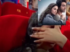 The Saiyaara Effect: Man Watching Movie with IV Drip Goes Viral Amid Emotional Reactions