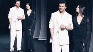 Tara Sutaria Turns Heads at India Couture Week with Veer Pahariya Present