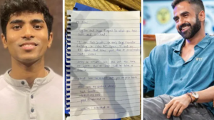 Startup Hustle: Founder Hands Note to Nikhil Kamath at Bandra Café