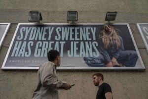 'Sydney Sweeney has great jeans': “Sydney Mocked for Controversial American Eagle Ad
