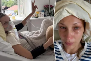 Bella Hadid Shares Hospital Photos Amid Lyme Disease Battle