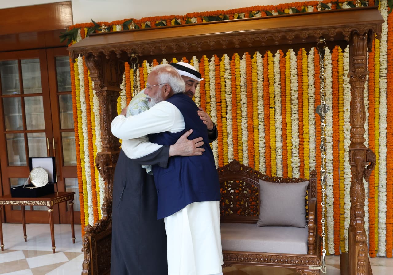 From Gujarat Homes to UAE: PM Modi Gifts Wooden Jhula to President Mohamed bin Zayed Al Nahyan