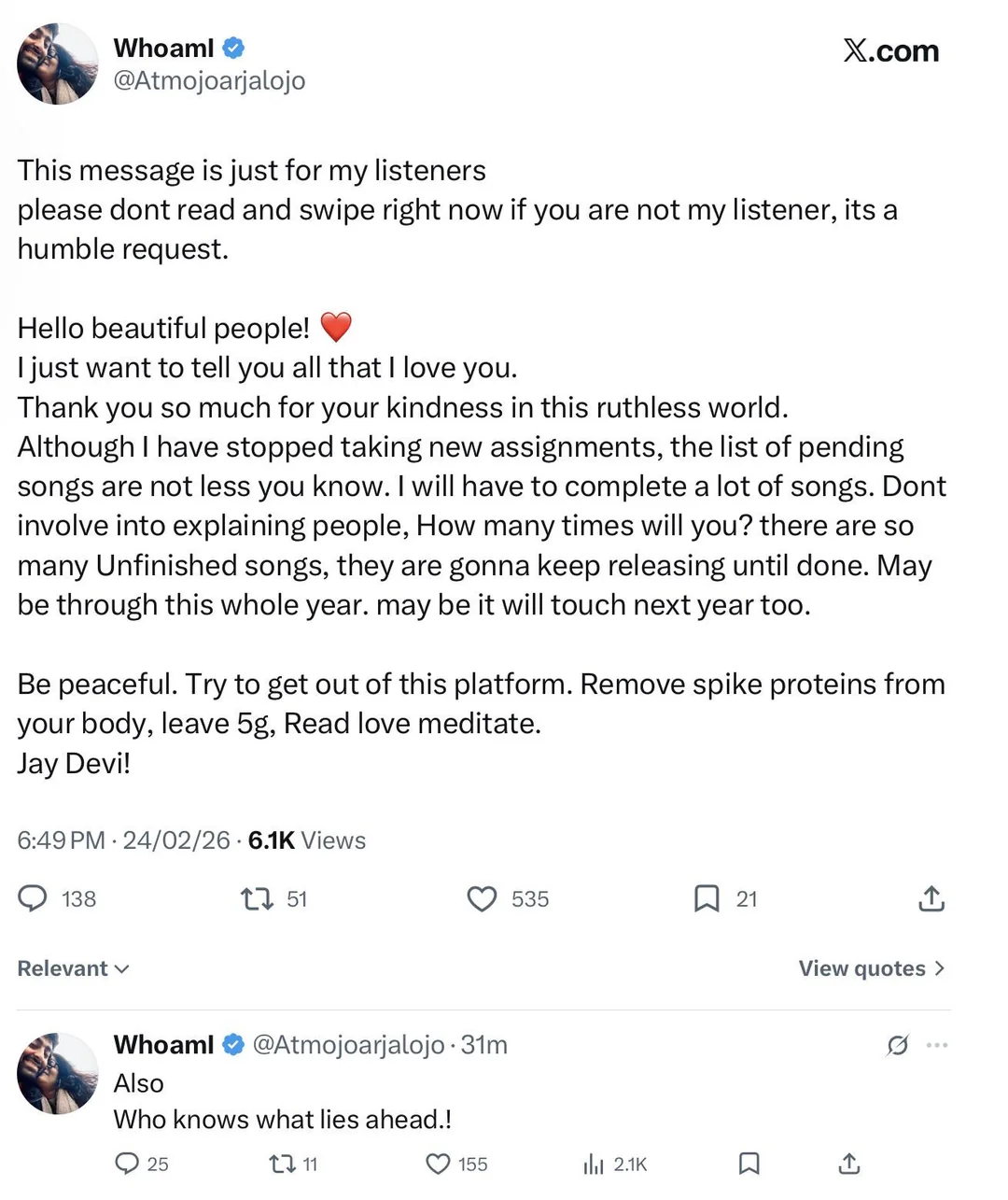 Arijit Singh Confirms Release of Unfinished Songs Post-Retirement, Hints at Future Possibilities